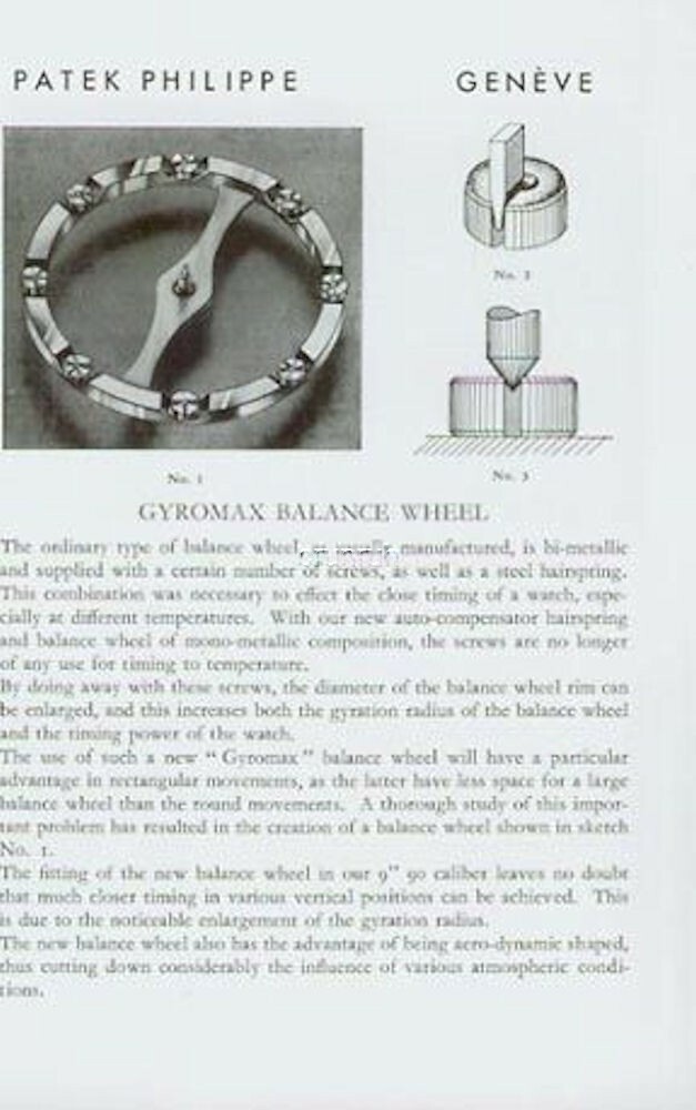 PATEK PHILIPPE GENEVE 1920-1965 Material Catalog Reprint