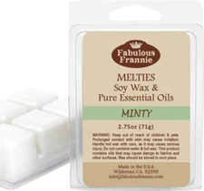 MINTY Soy Candle Tart Essential Oil Fabulous Frannie B3G1, Free Ship 2+