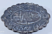 Antique 1776-1876 Vintage 100 Years Liberty Bell Belt Buckle