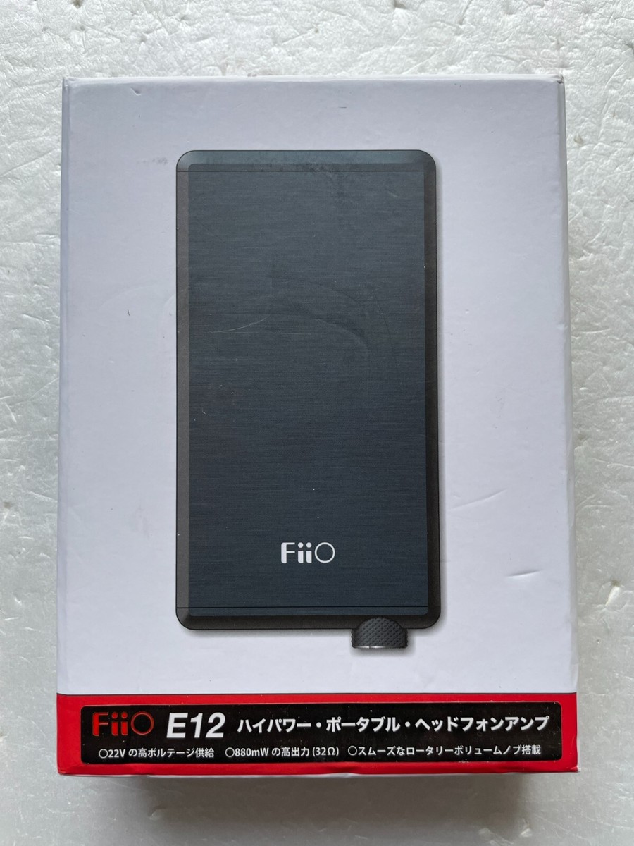 FiiO E12 Mont Blanc Portable Headphone Amplifier for sale FiiO E12 Mont Blanc Portable Headphone Amplifier for sale