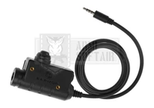 EARMOR BUTTON PTT M51 PROFESSIONAL MILITARY RADIO ATTACHMENT 3.5mm AUX SOFTAIR