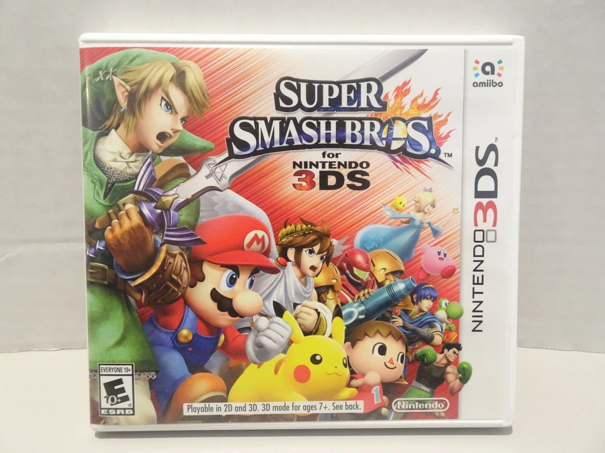 Super smash bros 3ds ebay top