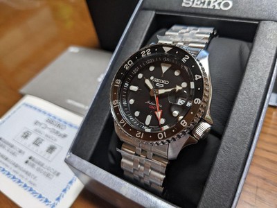 新品未使用 SEIKO セイコー5 スポーツ SKX SBSC001 GMT www.bercom-ks.com