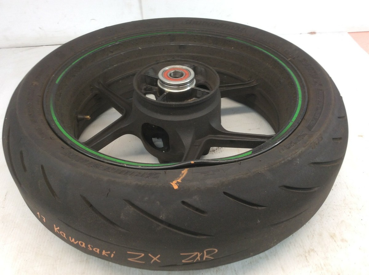 17 2017 Kawasaki ZX ZXR 180/55ZR17M/C Rim Rear Wheel 17 Inch Tyre