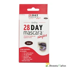 Godefroy 28 Day Mascara Permanent Eyelash Tint Kit - Singles " BROWN "