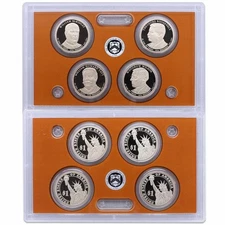 2013 S Presidential Dollar Proof Set 4 Coins No Box Or COA US Coins