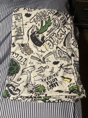 #ad #ad Teenage Mutant Ninja Turtles TMNT Mutant Mayhem Turtle Power Sheet $15.00