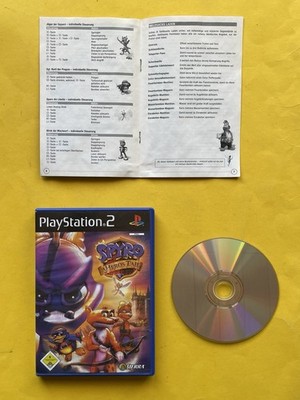 SPYRO A Heros Tail PS2 Playstation II Dragon Spiel 80 Sierra OVP Cib BOX  3 2 1