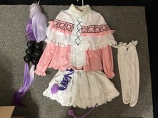 Miss Kobayashis Dragon Maid KannaKamui Cosplay Costume with wig