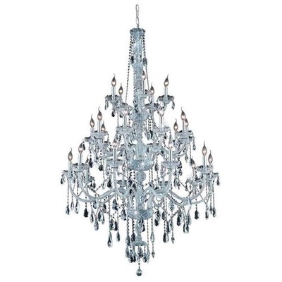 Elegant Lighting Verona 43'' 25 Light Royal Crystal Chandelier