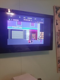 DOUBLE DRAGON for Atari 7800 - Great game - Tested & works!