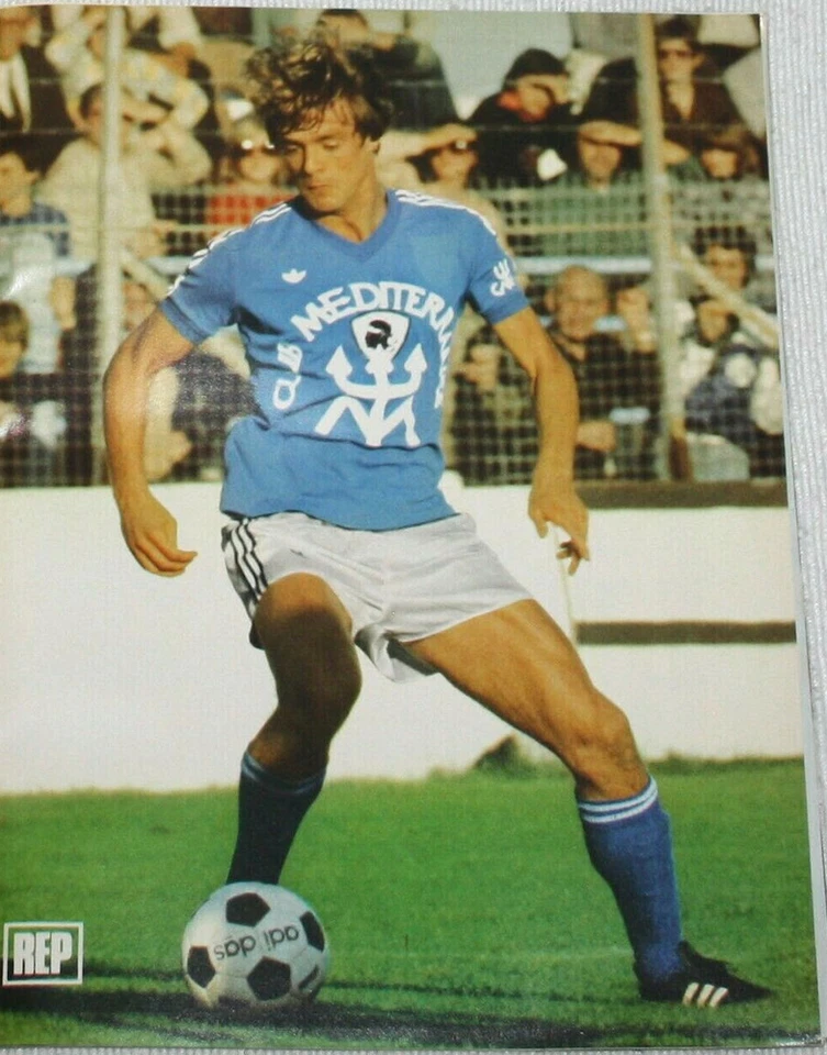 Maillot SCB BASTIA 1978 Vintage ancien CORSE Adidas Ventex Club Mediterrannee - Photo 2/4