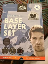 Men's Thermal Underwear Set Long Johns Winter Warm Nightwear Base Layer Pyjamas