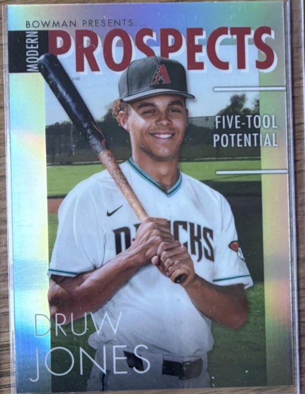 Topps 2023 Bowman Druw Jones Modern Prospects #MP-3 Arizona Diamondbacks🔥