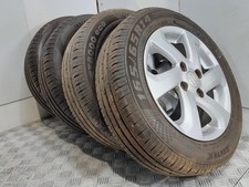 Set Of Genuine 14 Inch SUZUKI CELERIO ALTO PIXO Alloy Wheels & Tyres 43210-84M51
