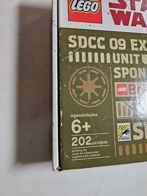 LEGO MINI REPUBLIC DROPSHIP MINI AT-TE BRICKMASTER PACK 2009 SDCC 1 OF 500 RARE!