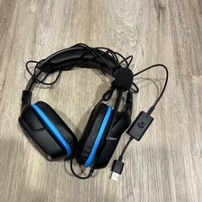 Logitech G432 3.5mm Wired Surround Sound Gaming Headset - Black/Blue Very Good