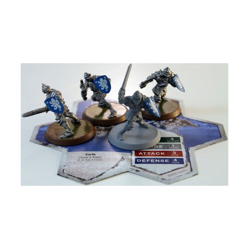 WotC HeroScape Loose Figure Wave #2 - Utgar's Rage - Knights of Weston NM