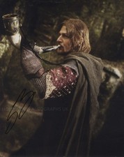 SEAN BEAN - The Lord Of The Rings GENUINE SIGNED AUTOGRAPH