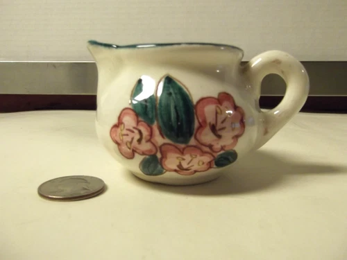 Vintage Stangl Miniature Mountain Laurel 2 1/4" H Pitcher Creamer  HTF