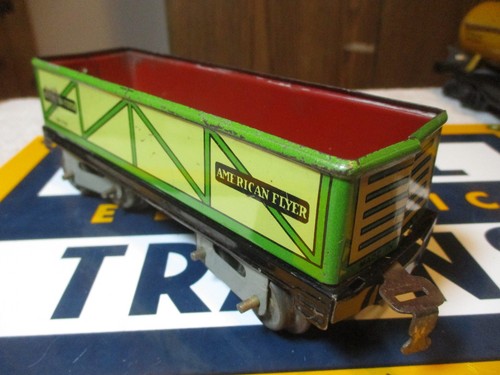 American Flyer 311131 Escala O 8 Ruedas Góndola Modelo Ferrocarril Tren de Preguerra EE. UU. | Zustand: Used