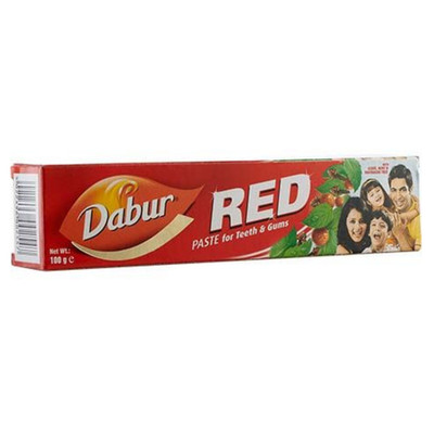 Dabur Red Toothpaste for Gum ayurvedische Zahncreme mit Kräuterextrakten 6 X200g