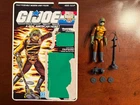 GI Joe Tiger Force Tripwire 100% Complete Uncut File Card 1988 Hasbro Vintage