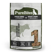 Purebites Beef Liver Treats for Dogs 2.01 Ounce Single Pack Healthy Snack