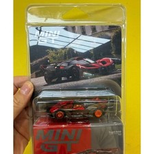 CHASE Mini GT #1105 Bugatti Bolide Red Blister‑Card Sealed In Stock