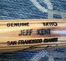 Jeff Kent 1999-01 Game Issued LVS, Signed, Giants, Astros, Mets, Blue Jays HOF