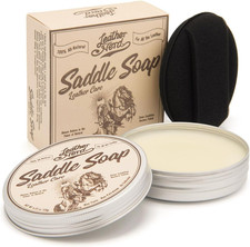 Saddle Soap for Leather, Leather Cleaner Conditioner for Boots, 4.23 Oz with Sp