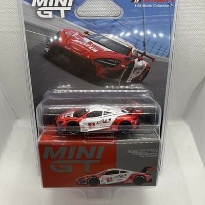 Mini GT McLaren 720S GT3 EVO - 2024 IMSA Laguna Seca Pfaff MS (MGT00993)