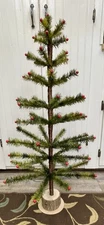 36” GENUINE GOOSE FEATHER CHRISTMAS TREE TABLETOP LIMITED QUANTITIES RETIRED