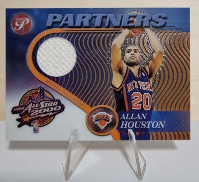 2001-02 Topps Pristine Partners #PAAH Allan Houston Game Worn Jersey