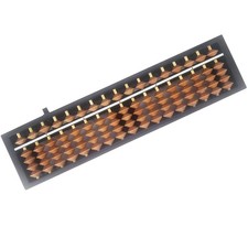 Vaupan Digit Standard Abacus Soroban Professional 17 Column 10.2 inch Math ...