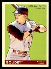 2009 Upper Deck Goudey #161 Nate McLouth Card Pittsburgh Pirates