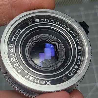 Schneider-Kreuznach Xenar 45mm f/2.8 Pancake Lens DKL/Kodak Retina