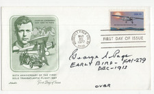 John M.H. Nichols Signed Cover Autographed / Early Birds of Aviation Pilot