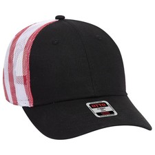 2 Pack Of OTTO CAP 6 Panel Low Profile Mesh Back Trucker Hat - 88-1280