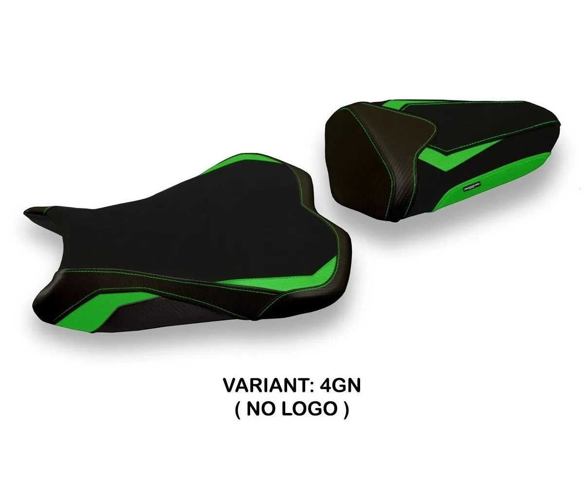 Seat saddle cover Astana 2 Green (GN) TPZ KAWASAKI NINJA ZX 6 R 2013 2018 ZG