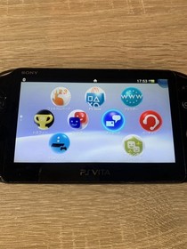 7376 PlayStation Vita PS Vita PCH-2000 Black Good  TESTED