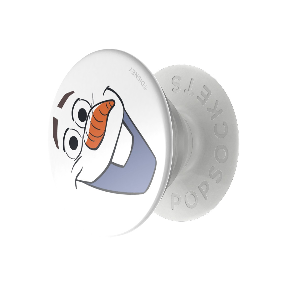 PopSockets PopGrip Frozen Olaf Blanc accessoire support grip universel