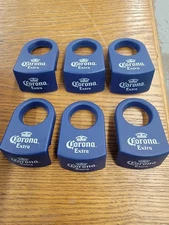 6 pack - Corona Extra Beer Blue Margarita Coronita / Coronarita Bottle Clips 