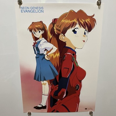Neon Genesis Evangelion Asuka Langley Soryu Anime B2 poster GAINAX