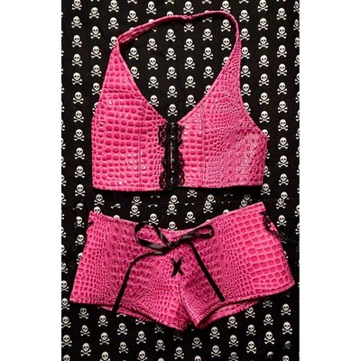 Handmade Y2K Emo Bratz Inspired Snake Skin Set