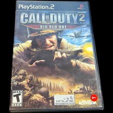 Call of Duty 2: Big Red One - PlayStation 2 PS2 (Complete CIB) WWII Shooter