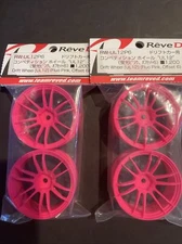 Reve D  RW-UL12P6 Drift Wheel UL12 Flou PinkOffset 6 Yokomo, Reve D X 2 Packages