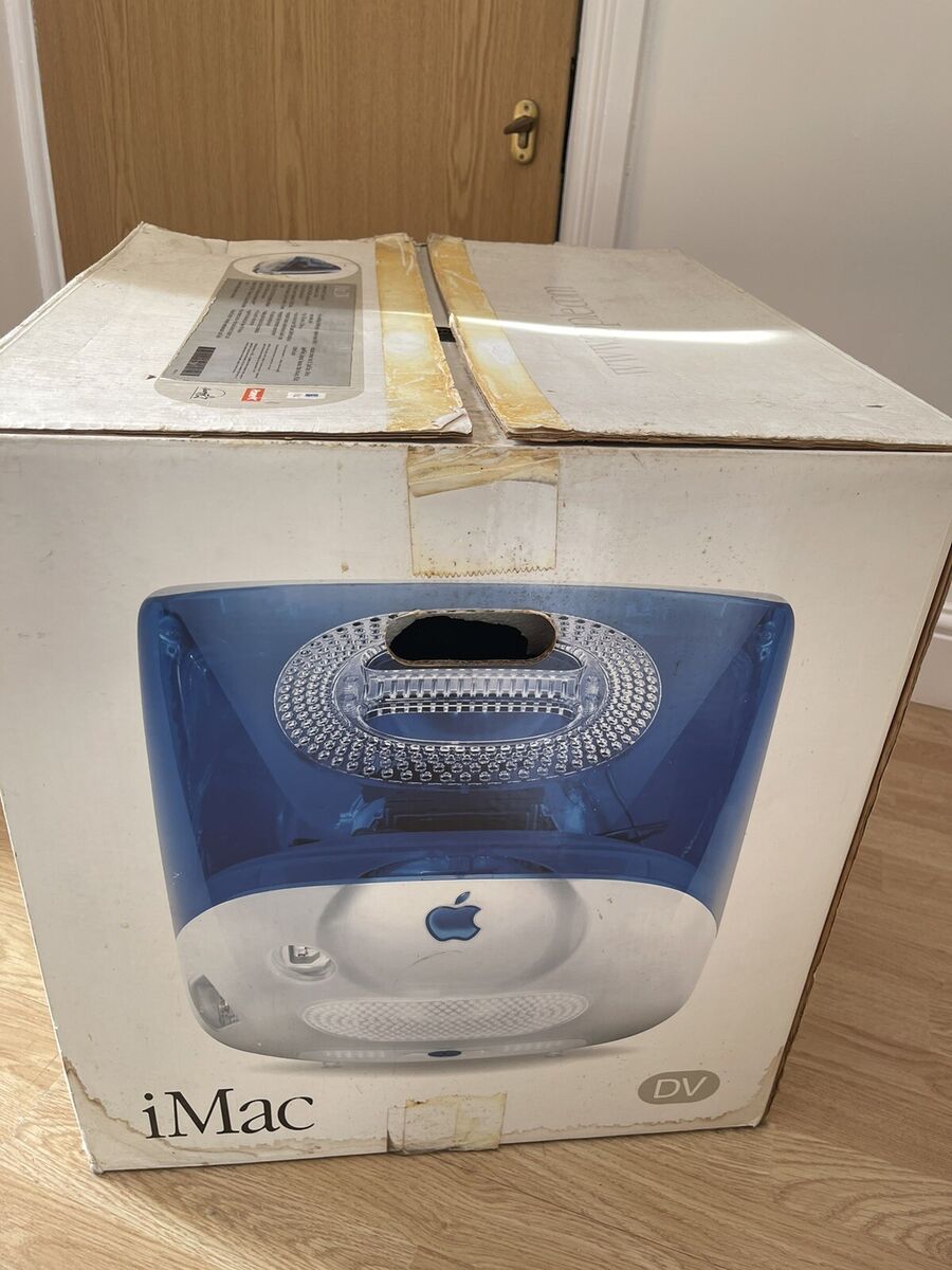Apple iMac G3 M5521 Indigo Blue With Box | eBay Apple iMac G3 M5521 Indigo Blue With Box | eBay