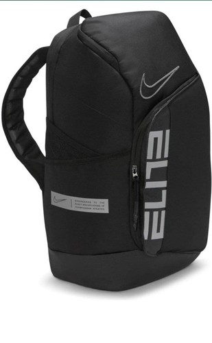 Nike Elite Pro Basketball Rucksack "Schwarz Grau Brandneu"