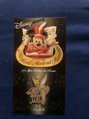 Disney Magical Musical Moments Pin 59 Of 104 Do You Believe In Magic Ebay